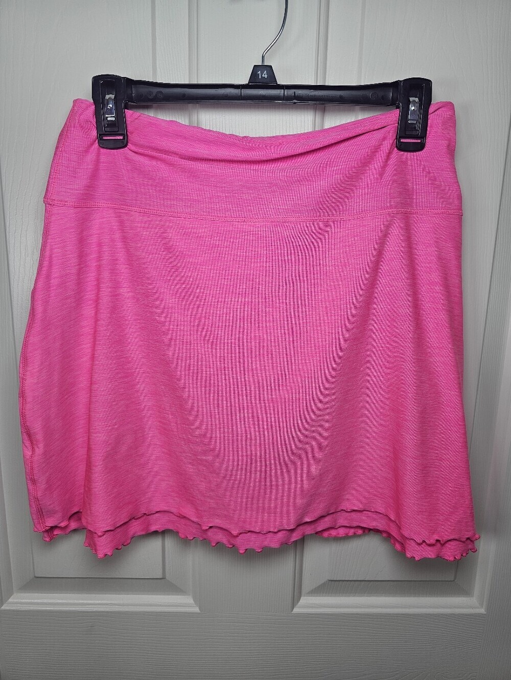 Peter Millar Pink Scalloped Hemline Golf Tennis Pickleball Skort Size M - Picture 3 of 3